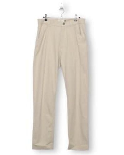 About Companions Olf Trousers Eco Canvas Sand M - Natural