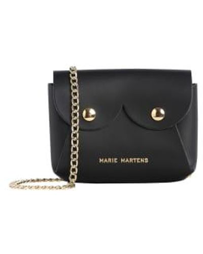 Marie Martens Moskito Bag Leather - Black