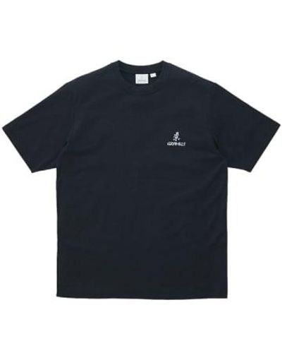 Gramicci One Point Logo T Shirt - Blu