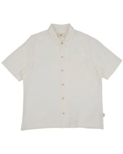 Folk Gabe Shirt - White