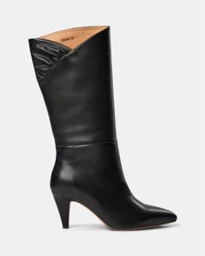 Sofie Schnoor Bevelled Cut Tall Boots - Nero