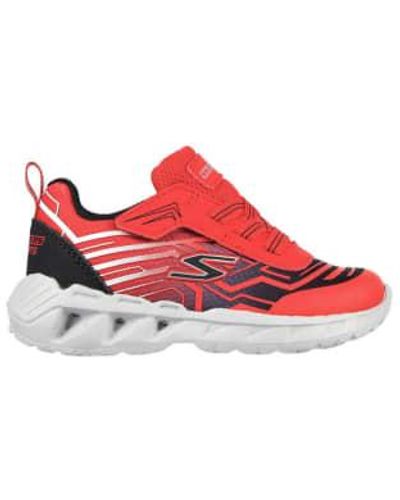 Skechers Magna Lights Maver Trainers - Red