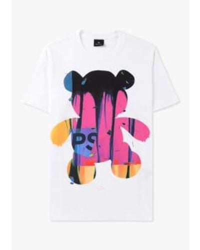 Paul Smith S Ps Teddy T-shirt - Pink