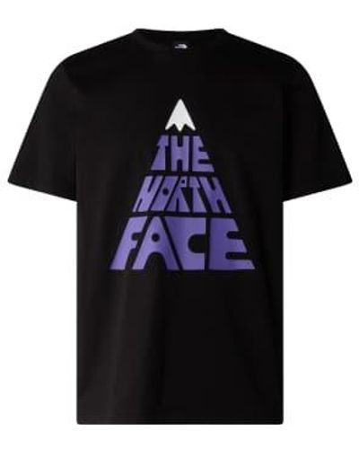 The North Face T-shirt mountain play - Schwarz