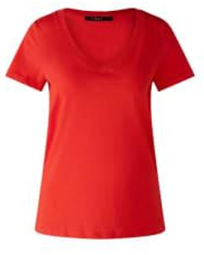 Ouí Carli T-shirt Aura Uk 8 - Red