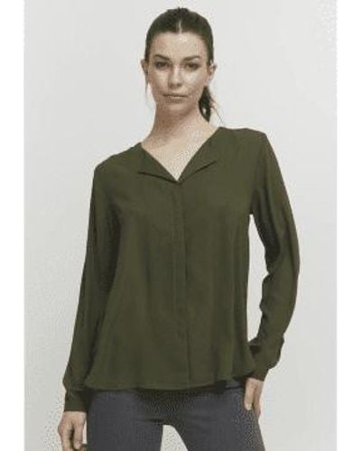 B.Young Byoung Hialice Shirt - Verde