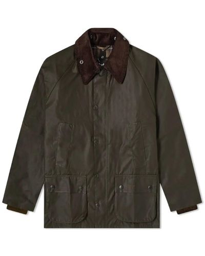 Barbour Classic Bedale Wax Jacket Olive - Green