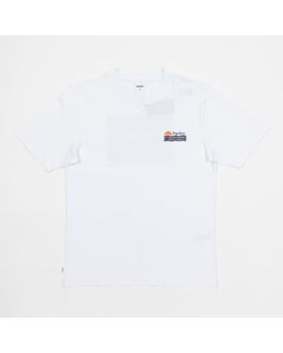 Parlez Sunset Graphic T-shirt - White