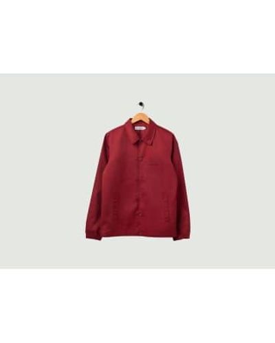 M.C. OVERALLS Slim Fit Jacket Coach - Rosso
