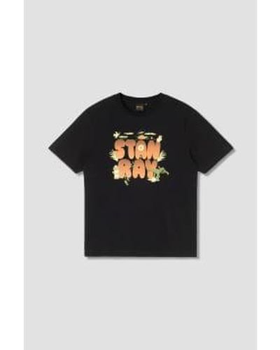 Stan Ray T-shirt à double bulle - Noir