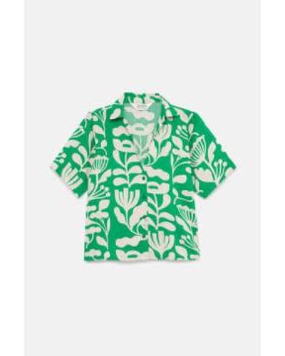 Compañía Fantástica Floral Print Shirt - Verde