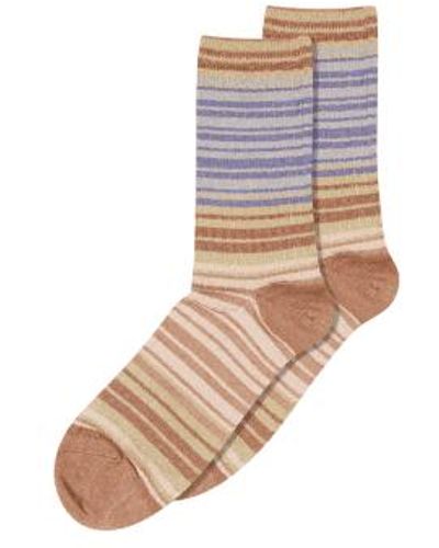 mpDenmark Naja Ankle Socks Patrician 37-39 - Purple