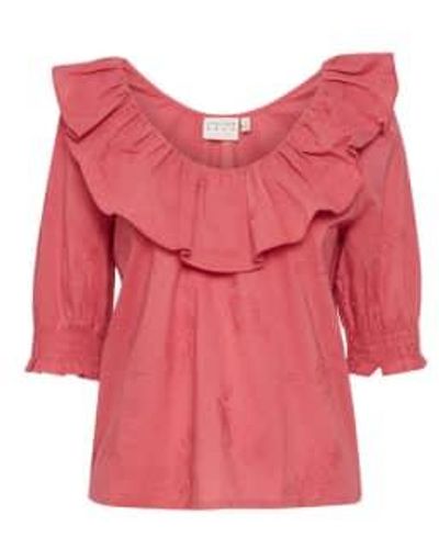 Atelier Rêve Turell Blouse S - Red