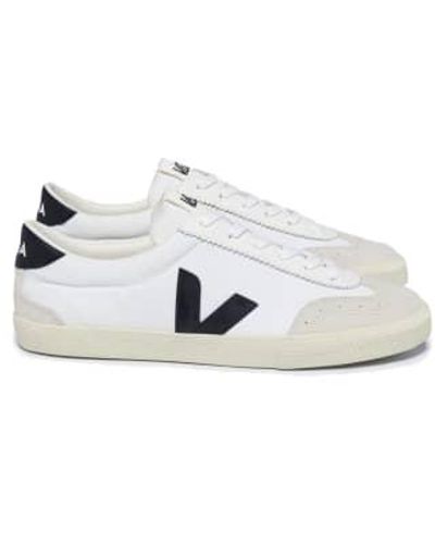 Veja See Volley Canvas Trainer & Black 40 - White