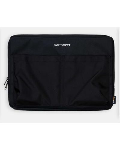 Carhartt Payton Laptop Case In Black Black And White - Multicolor