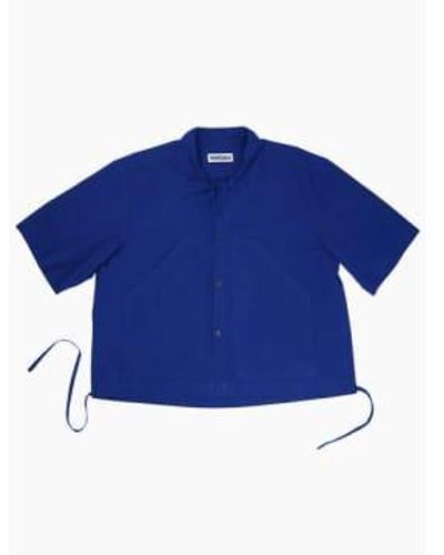Mundaka Boxy Shirt - Blue