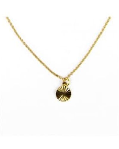 sept cinq Golden Sorbet Necklace Golden - Metallic