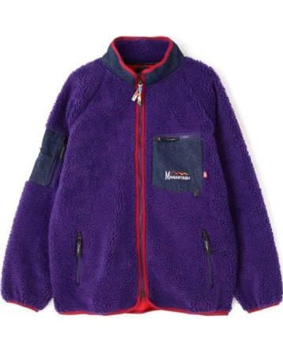 Manastash Mt. Gorilla Fleece Jacket Retro Pile M - Purple