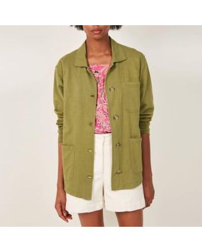 Hartford Match knit lightweight chaqueta - Verde
