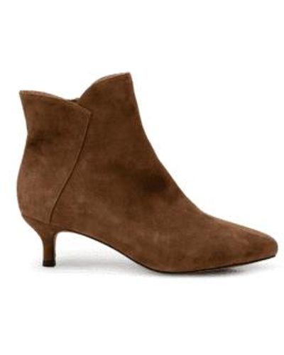 Shoe The Bear Saga Suede Ankle Boot - Brown