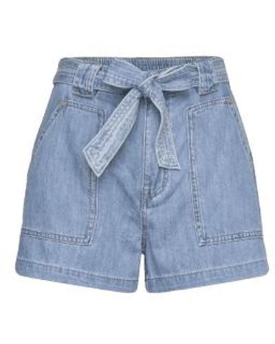 Suncoo Kira Jeans Shorts - Blu