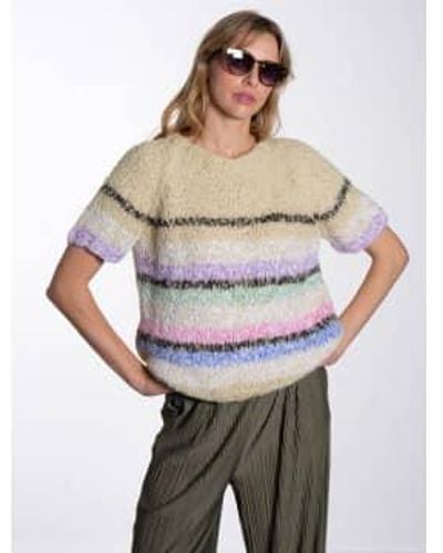 DAWNxDARE Estelle Sweater Multi S - Gray