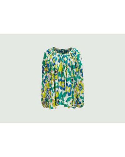 Mes Demoiselles Craquer Blouse - Green