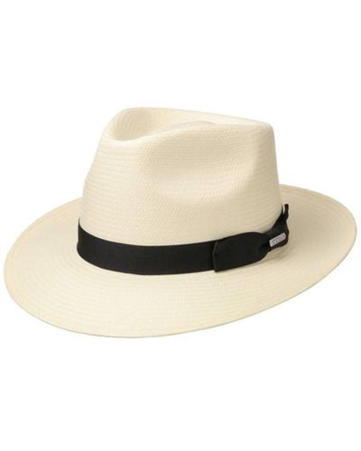 Stetson Toyo Fedora Hat - Natural