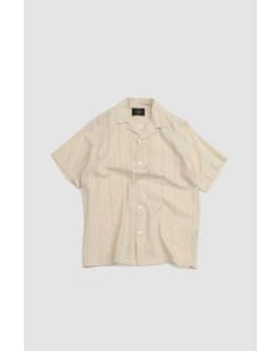 Portuguese Flannel Almada Shirt Ecru - Neutro