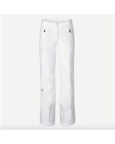 Kjus Pantalones Formula Woman - Blanco