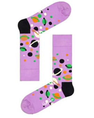 Happy Socks The milky way chaussettes - Rose