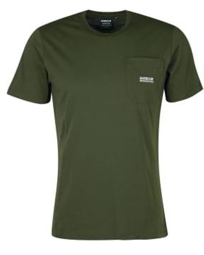 Barbour Bosque camiseta bolsillo Radok - Verde