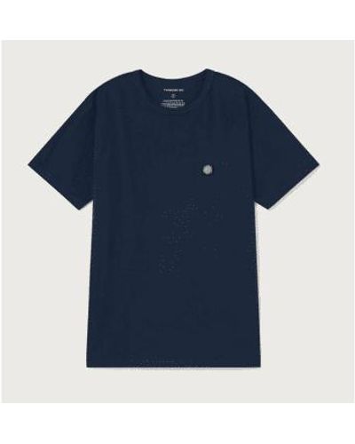 Thinking Mu Curry Sol Navy T-shirt S - Blue
