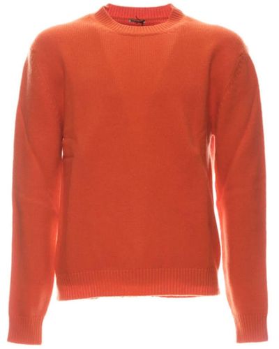 Barena Suéter hombres knu44280472 orans - Naranja