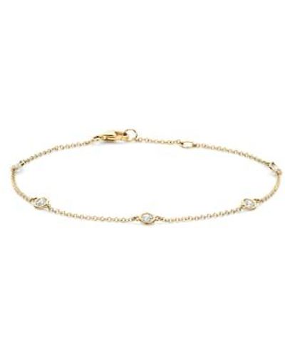 Blush Lingerie 14k Gold & Zirconia Armband Bracelet - Metallic