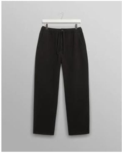 Wax London Pantalón kurt de sarga - Negro
