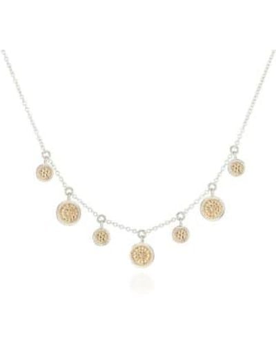 Anna Beck Mini Disc Charm Necklace One Size / Mixed - Metallic