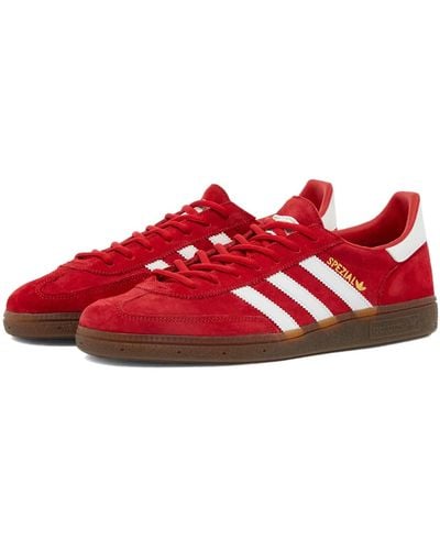 adidas Sneakers in camoscio con finiture in pelle Handball Spezial - Rosso