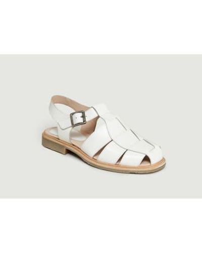Paraboot Sandales iberis blanches