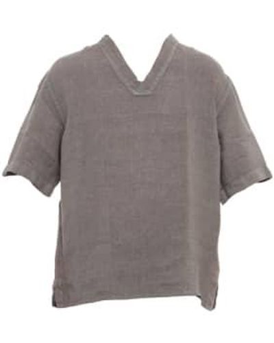 Costumein T-shirt Scollo V 46 - Gray