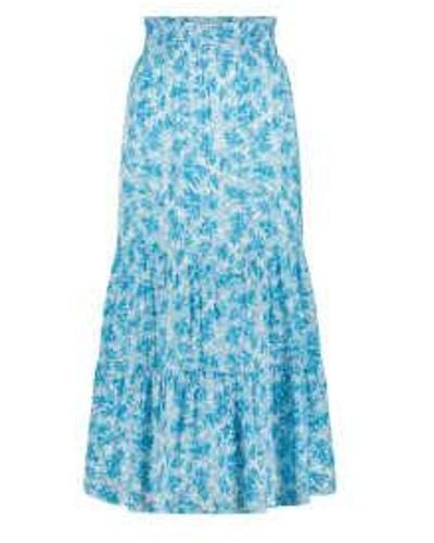 FABIENNE CHAPOT Louise Skirt Figolette Uk 8 - Blue