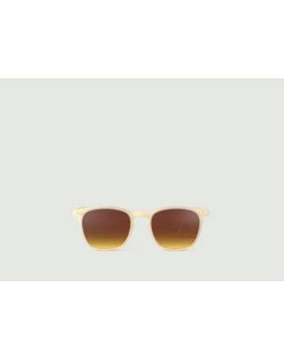 Izipizi Shape #e Iconic Trapeze Sunglasses U - White