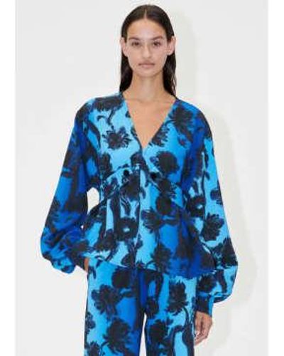 Stine Goya Arlene Top Xs - Blue