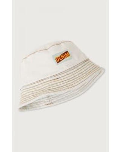 American Vintage Joybird Sun Hat - Bianco