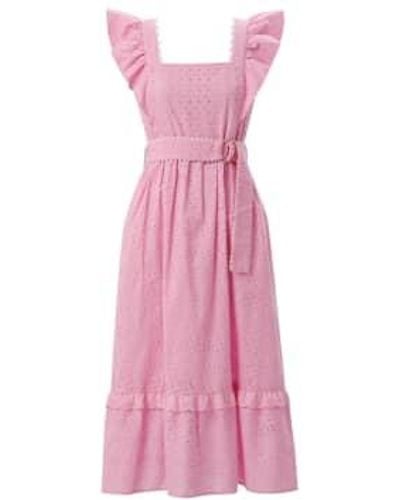 Emily Lovelock Patricia Dress Fondant Uk 8 - Pink