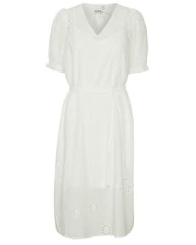 Ichi Ulrica Dress Xs - White