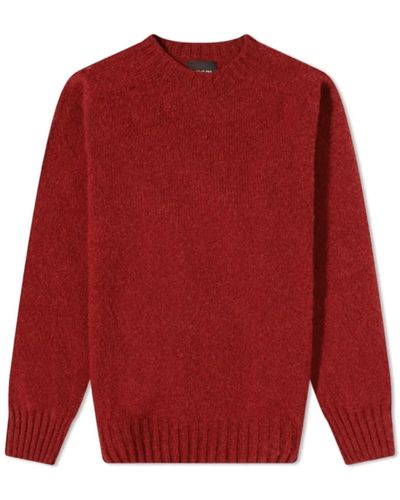 Howlin' Nacimiento l magma suéter lana fresca - Rojo