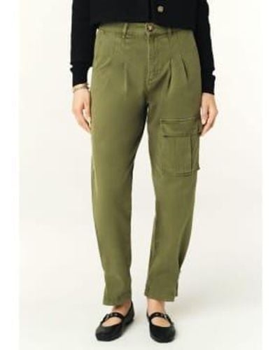 Ba&sh - Maroon Trousers - - 34 (xs) - Green