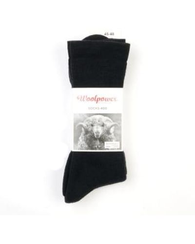 Woolpower Sock 400 45-48 - Black