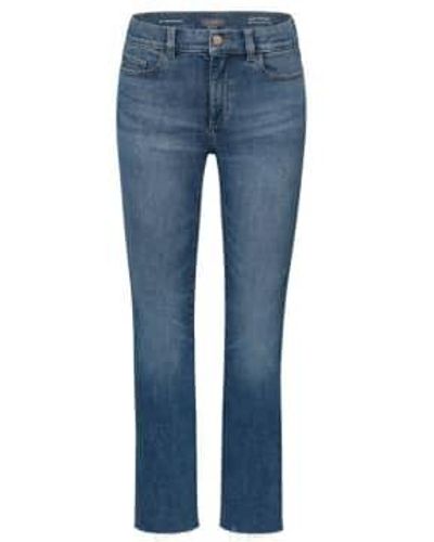 DL1961 Jeans la cheville droite mara stellaire cru - Bleu